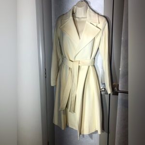 Lauren Ralph Lauren Wool Blend Wrap Coat - size 4